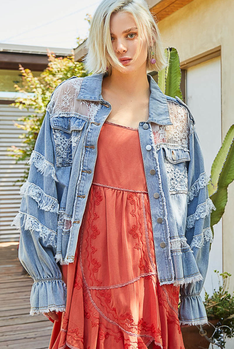 Denim Jacket POL - RARA Boutique