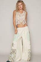 Floral Crochet Tank POL - RARA Boutique