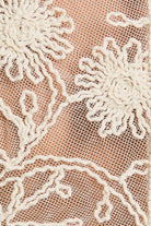 Long Sleeve Button Down Floral Crochet Lace Top - Le Lis - RARA Boutique
