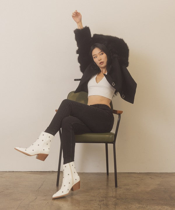 Star Studded Western Boots - OASIS SOCIETY - RARA Boutique