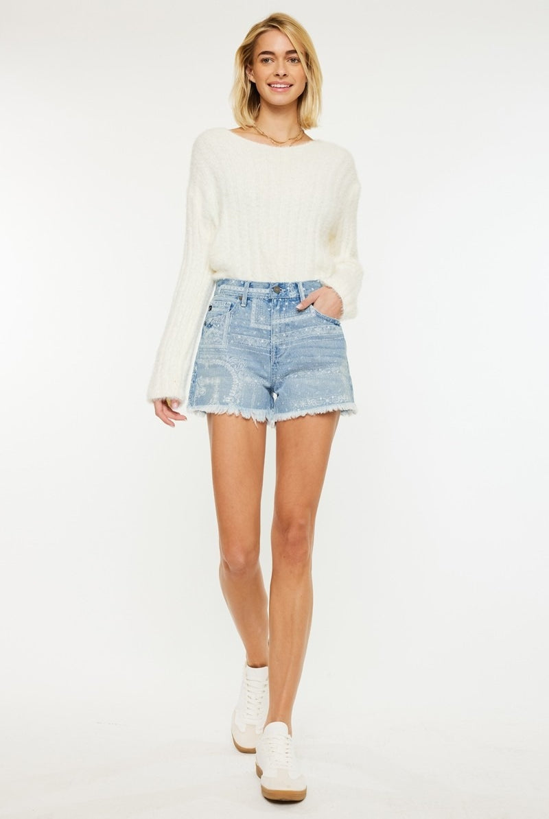 kancan denim short - RARA Boutique