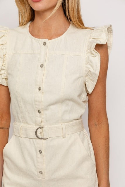 white romper - RARA Boutique