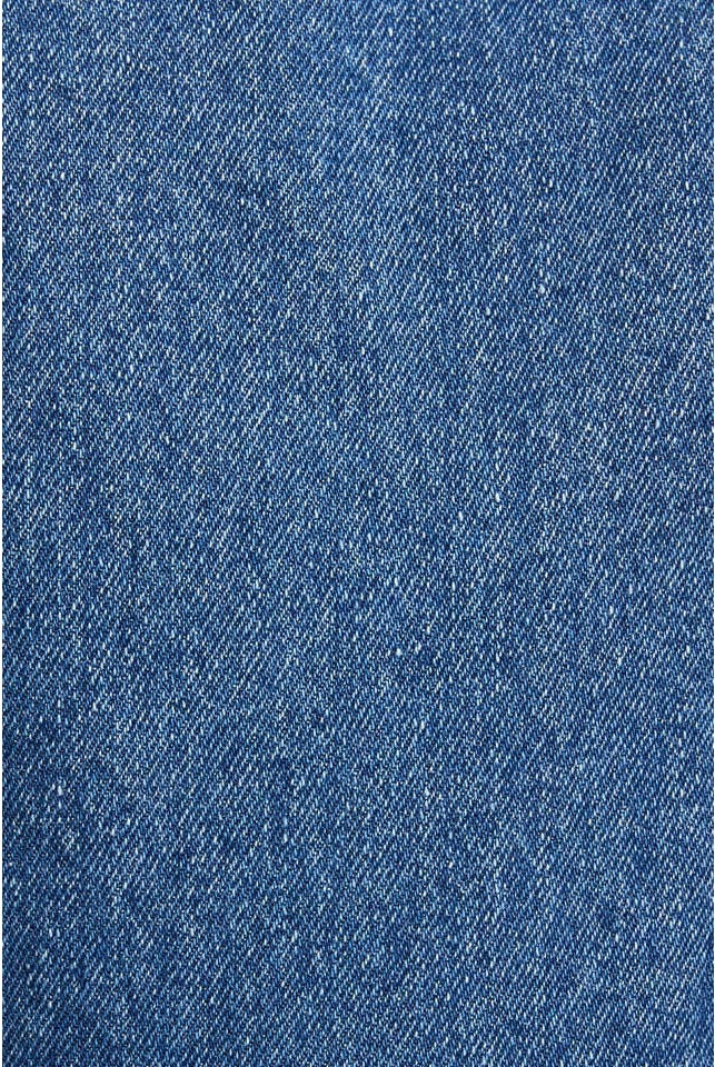 Peplum Top Denim Romper with Tie Back - Le Lis - RARA Boutique