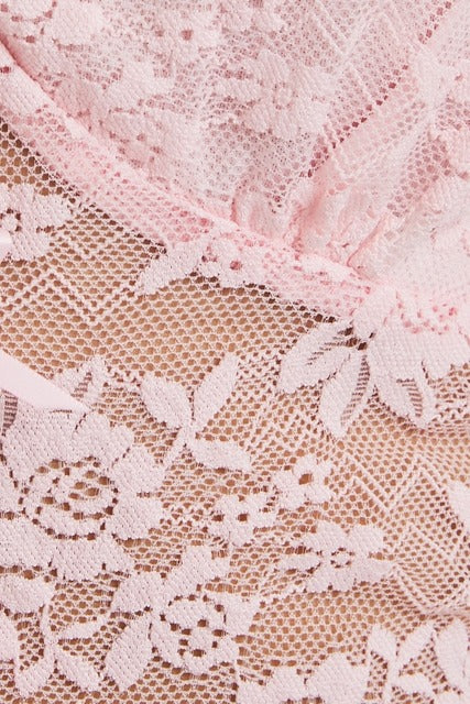 Lace Satin Bow Cami Top - Le Lis - RARA Boutique