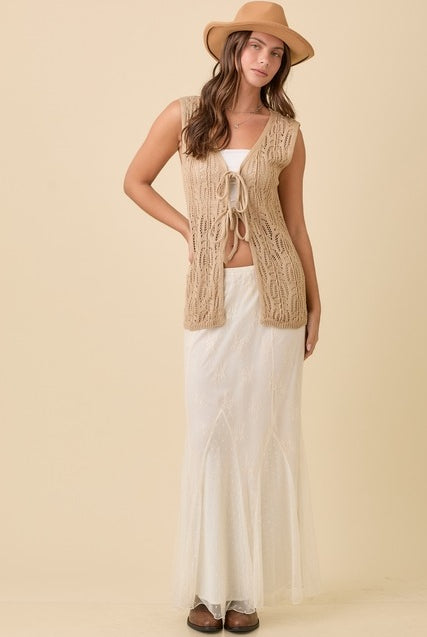 main strip tie top - RARA Boutique
