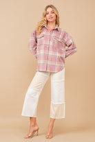High Waisted Color Block Distressed Frill Edges Twill Jeans - RARA Boutique