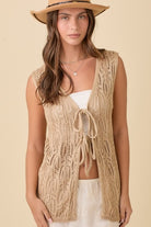 main strip tie top - RARA Boutique