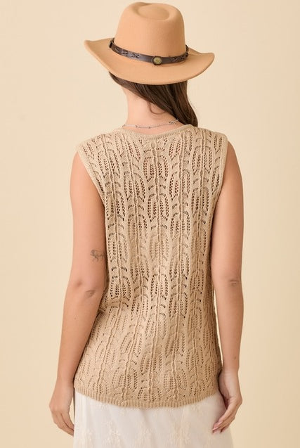 main strip tie top - RARA Boutique