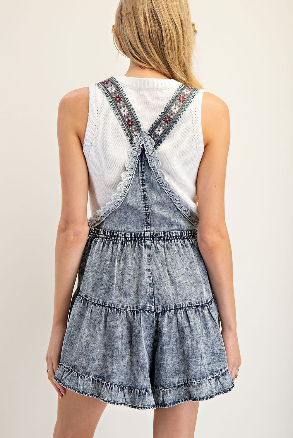 tiered romper - eesome - RARA Boutique