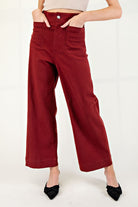 Soft Wash Wide Leg Pants - eesome - RARA Boutique