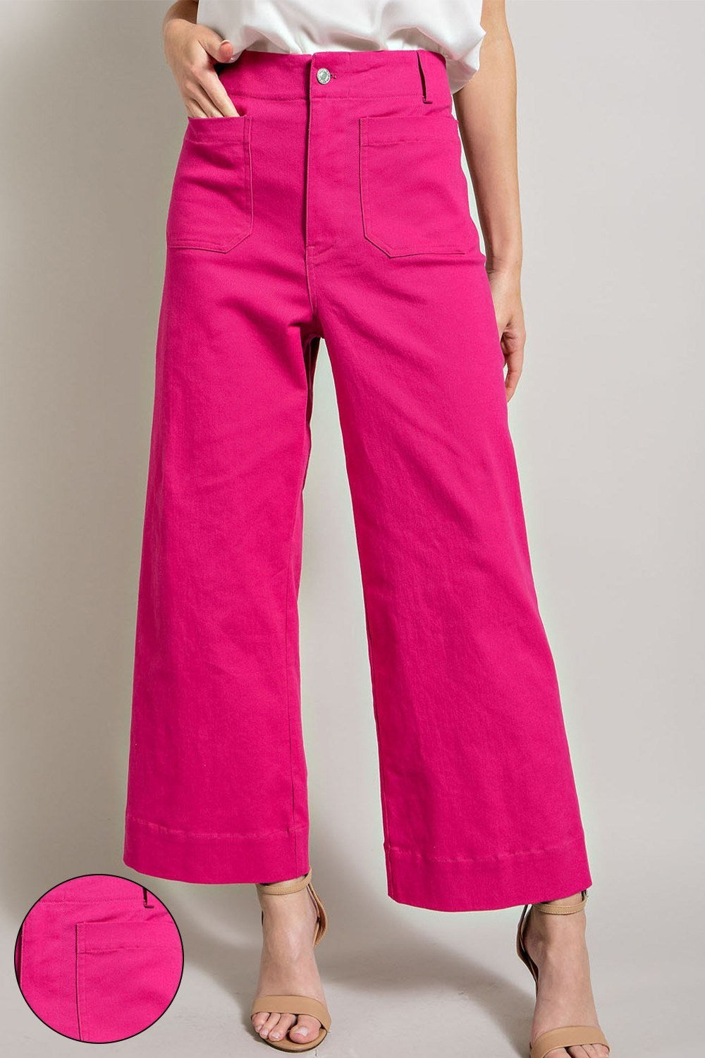 Soft Wash Wide Leg Jeans - eesome - RARA Boutique
