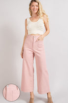 Soft Wash Wide Leg Pants - eesome - RARA Boutique