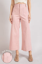 Soft Wash Wide Leg Pants - eesome - RARA Boutique