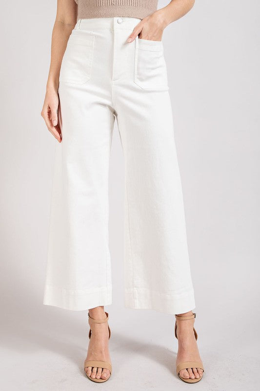 Soft Wash Wide Leg Pants - eesome - RARA Boutique