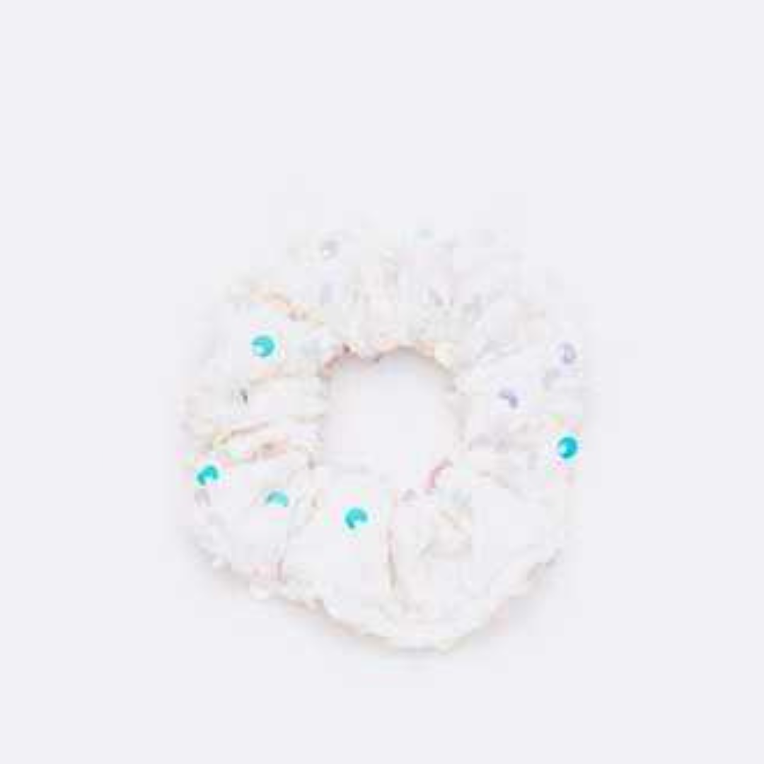 Soft Sequin Scrunchie Hair Tie - RARA Boutique