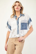 Lace Color Block - eesome - RARA Boutique