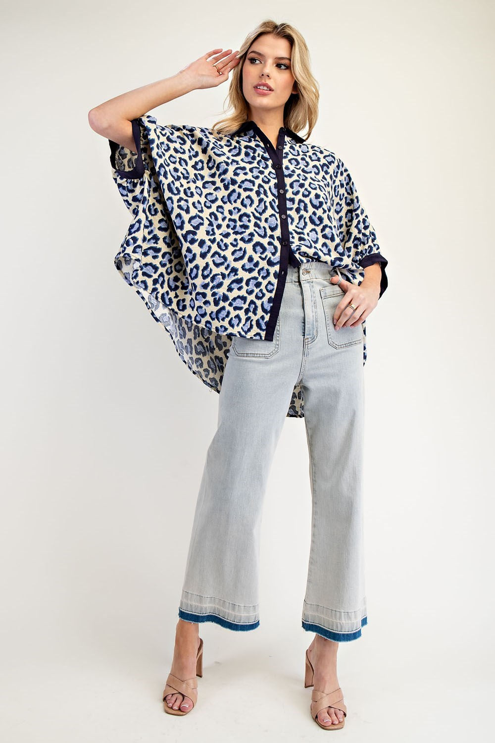 LEOPARD blouse eesome - RARA Boutique