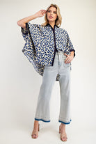 LEOPARD blouse eesome - RARA Boutique