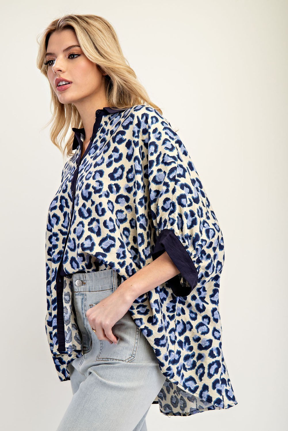 LEOPARD blouse eesome - RARA Boutique