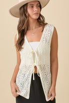 main strip tie top - RARA Boutique