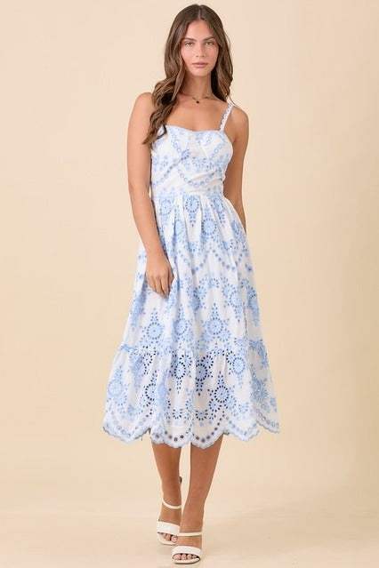 Midi Dress - Main Strip - RARA Boutique