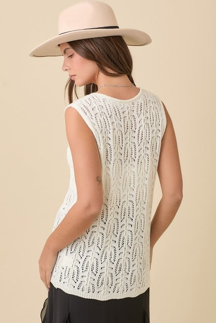 main strip tie top - RARA Boutique