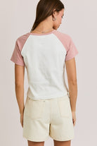 Western Boots Graphic Raglan Baby Tee - Le Lis - RARA Boutique