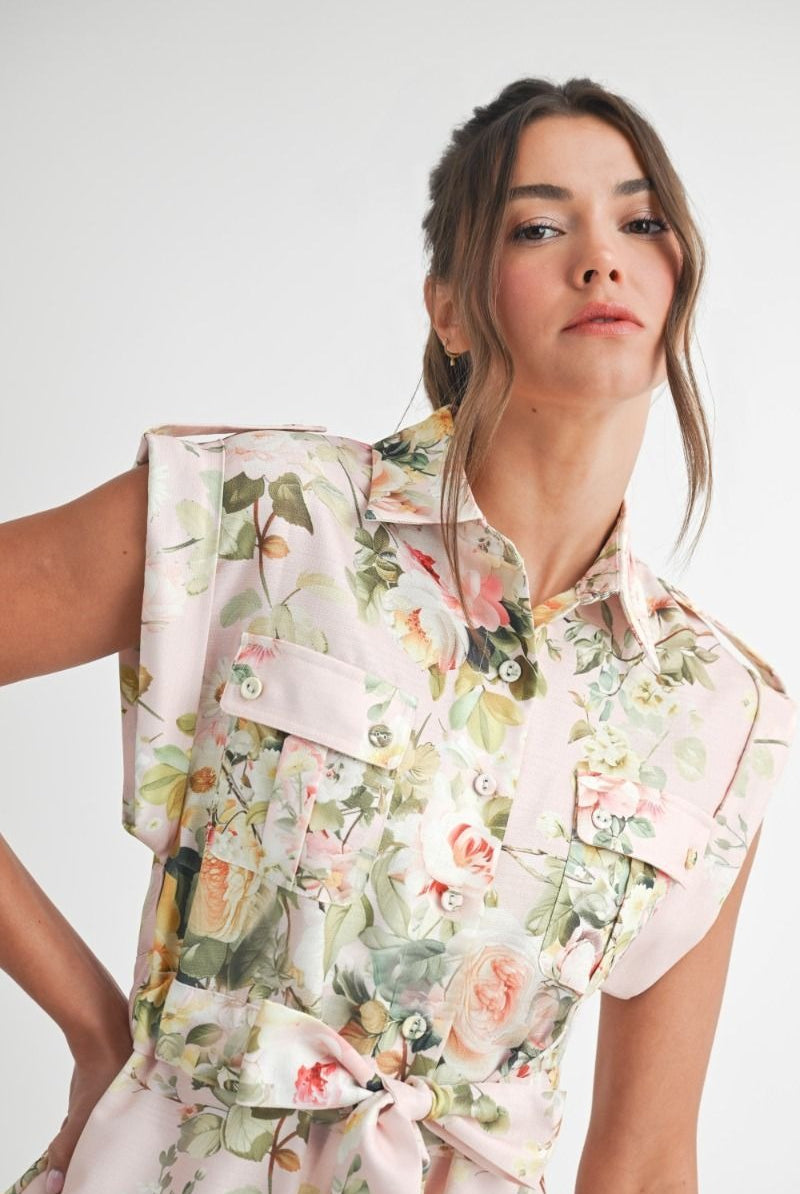 Floral Romper EB LUX - RARA Boutique