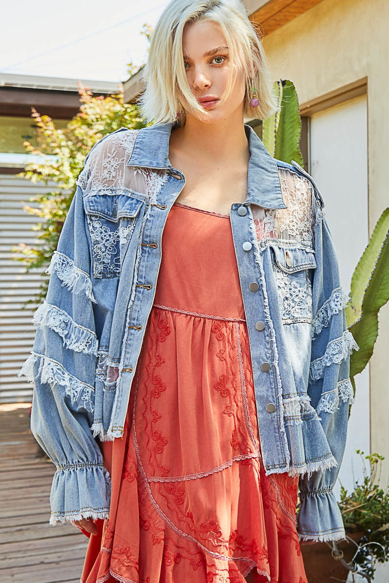 Denim Jacket POL - RARA Boutique 