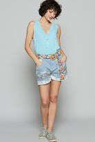 Pol Floral shorts - RARA Boutique 