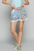 Pol Floral shorts - RARA Boutique 