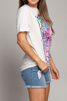 American Rodeo Cowgirl Graphic T-Shirt - RARA Boutique 