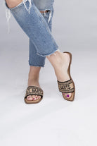 St Barts Flair Slides - RARA Boutique 