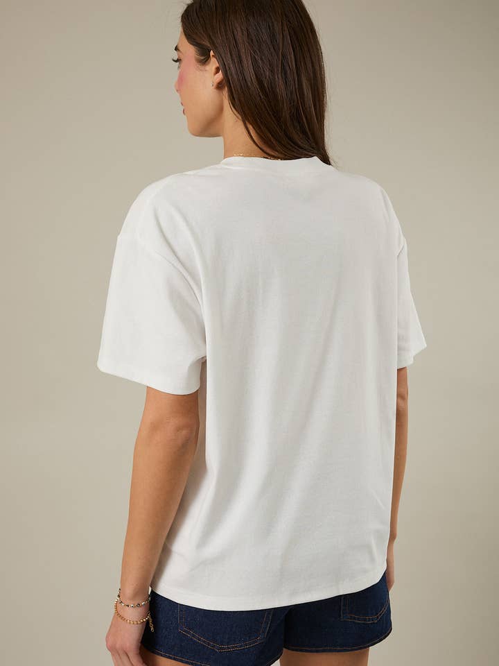 RARA Boutique Sunday Edition T-shirt with casual fit, featuring a stylish design on soft fabric, perfect for everyday wear.