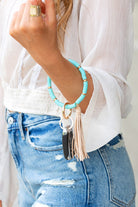 Boho Key Ring Bracelet - Rara Boutique 