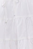 Smocked Waist Flare Mini Skirt - RARA Boutique 