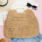 Oversized Straw Tote - RARA Boutique 