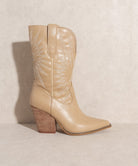 Starburst Embroidery Western Boots - OASIS SOCIETY - RARA Boutique 