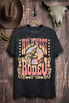 Wild West Rodeo Graphic Top - RARA Boutique 