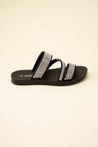 rhinestone Strap Sandals - RARA Boutique 