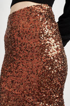 Sequin High Waist Maxi Skirt - RARA Boutique 