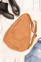 Oversized Canvas Sling Bag - RARA Boutique 