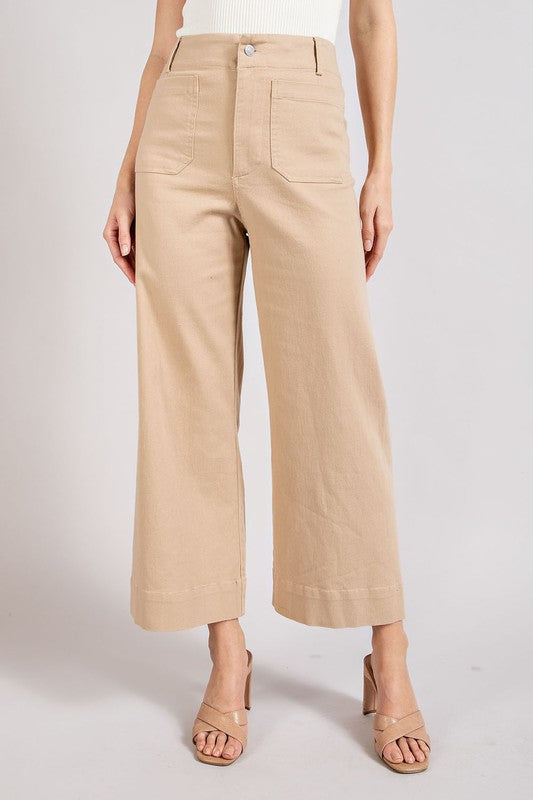 Soft Wash Wide Leg Pants - eesome - RARA Boutique 