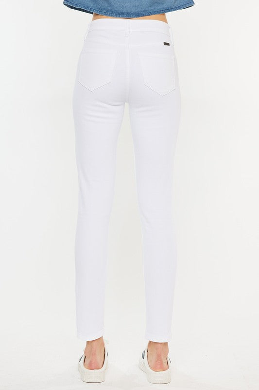 Kan Can High Rise Ankle Skinny Jeans - RARA Boutique 