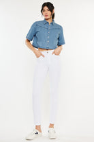 Kan Can High Rise Ankle Skinny Jeans - RARA Boutique 