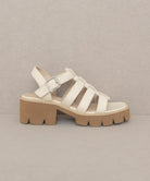 Lug Sole Heeled Gladiator Sandals - Oasis Society - RARA Boutique 