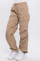 Loose Fit Parachute Cargo Pants - RARA Boutique 