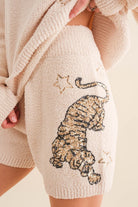 Cozy Soft Knitted Tiger Star Lounge Set - RARA Boutique 