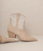 Pearl Studded Western Boots - OASIS SOCIETY - RARA Boutique 