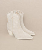 Pearl Studded Western Boots - OASIS SOCIETY - RARA Boutique 